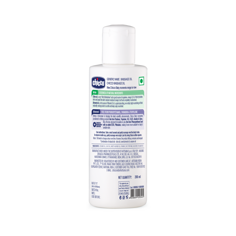 Chicco baby sale hair oil